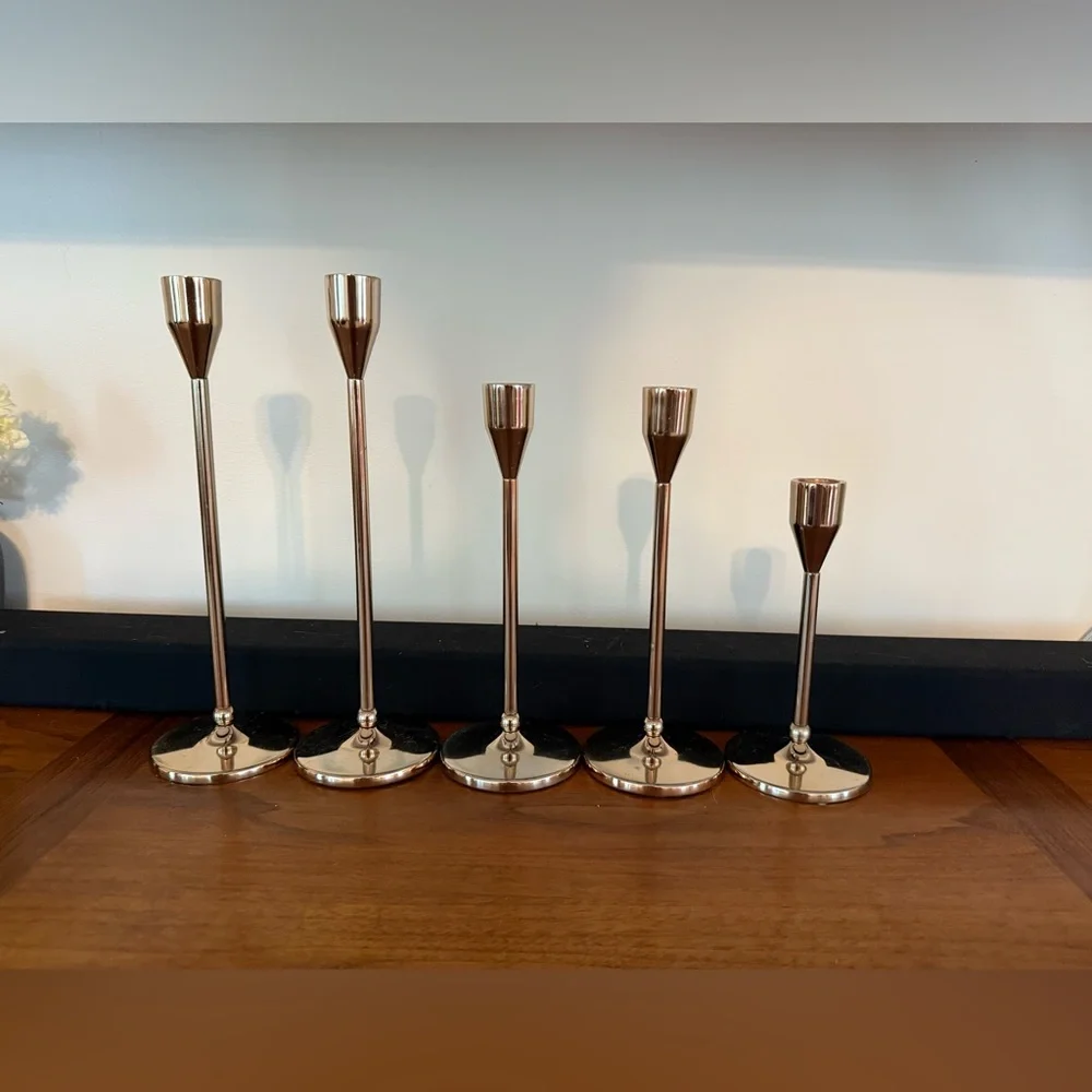 5 Pottery Barn Candle Sticks